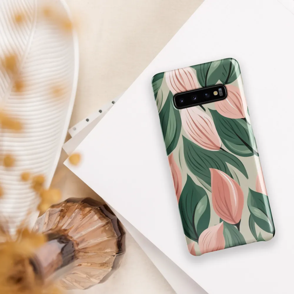 Floral Symphony in Modern Hues | Phone Case |  S10 Plus | Snap Case | Glossy