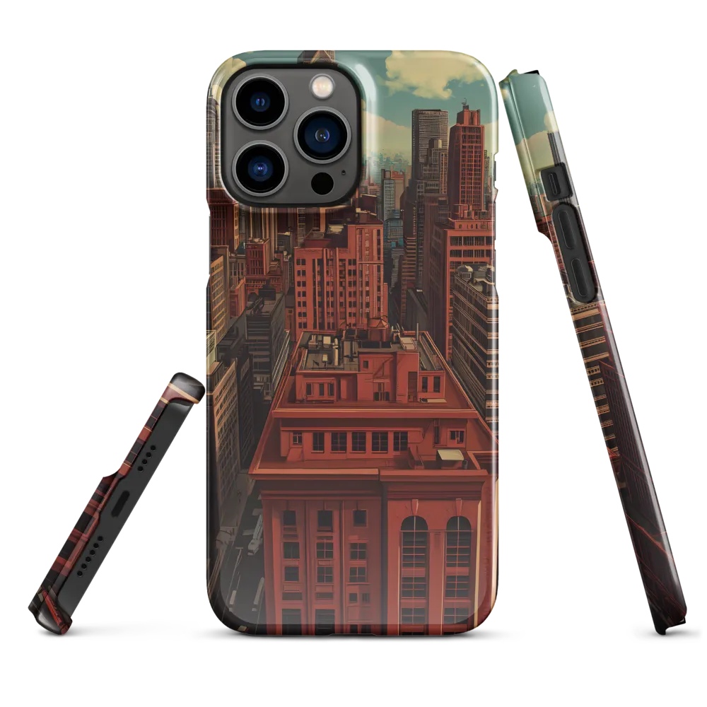 Urban Reverie: A Journey Through the City | Phone Case |  13 Pro Max | Snap Case | Glossy