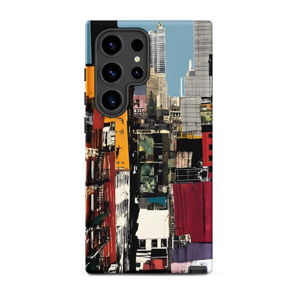 Urban Collage: A Vivid Cityscape