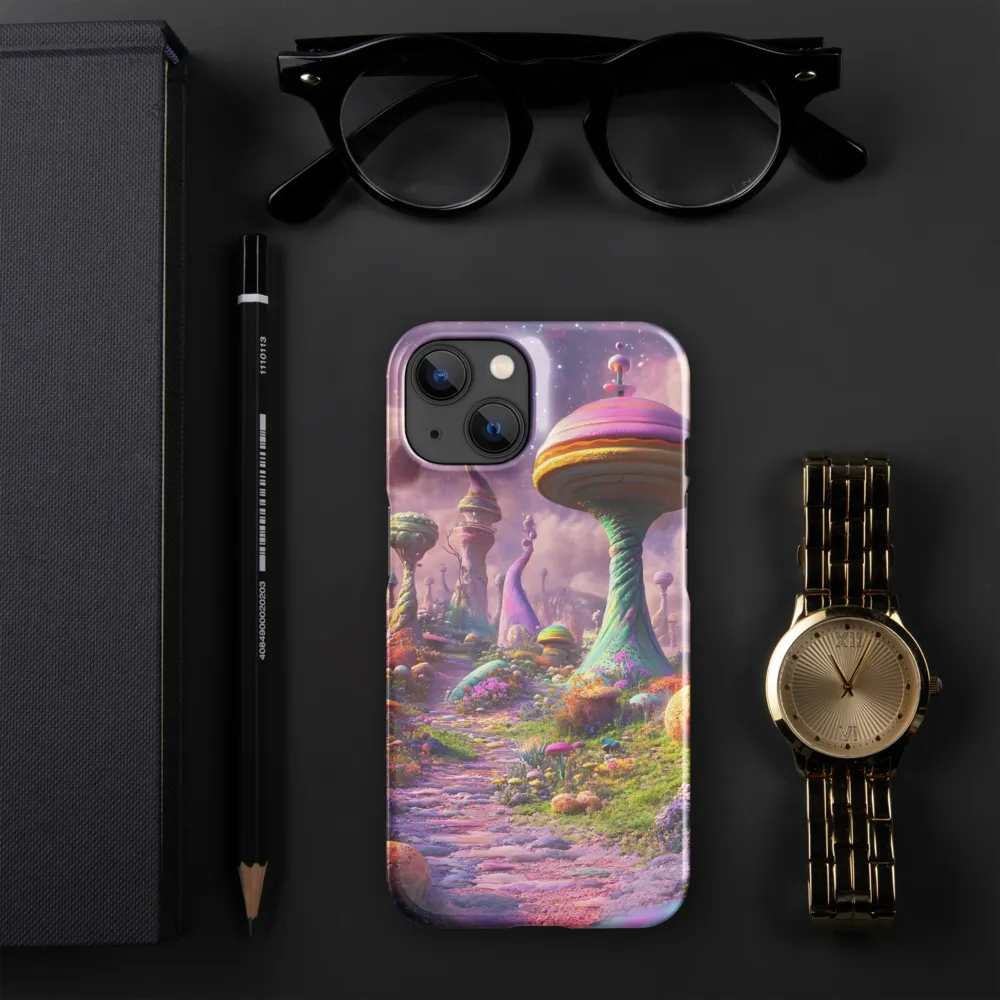 Whimsical Worlds: A Journey Through Fantasy | Phone Case |  14 | Snap Case | Glossy