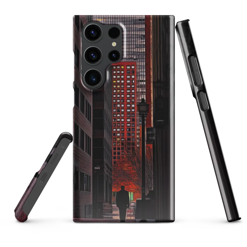 Solitude in the City | Phone Case |  S23 Ultra | Snap Case | Glossy