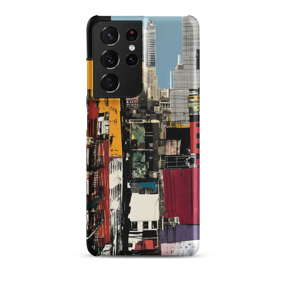 Urban Collage: A Vivid Cityscape