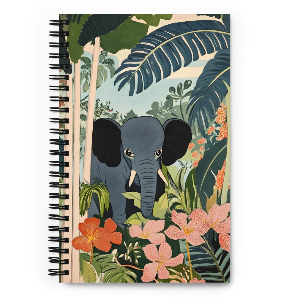 Jungle Guardian: An Elephant's Sanctuary | Spiral Notebook