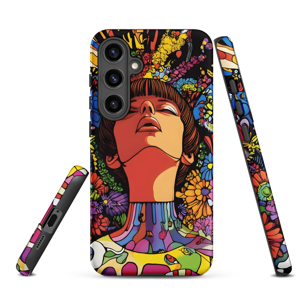 Vibrant Ecstasy: A Psychedelic Portrait