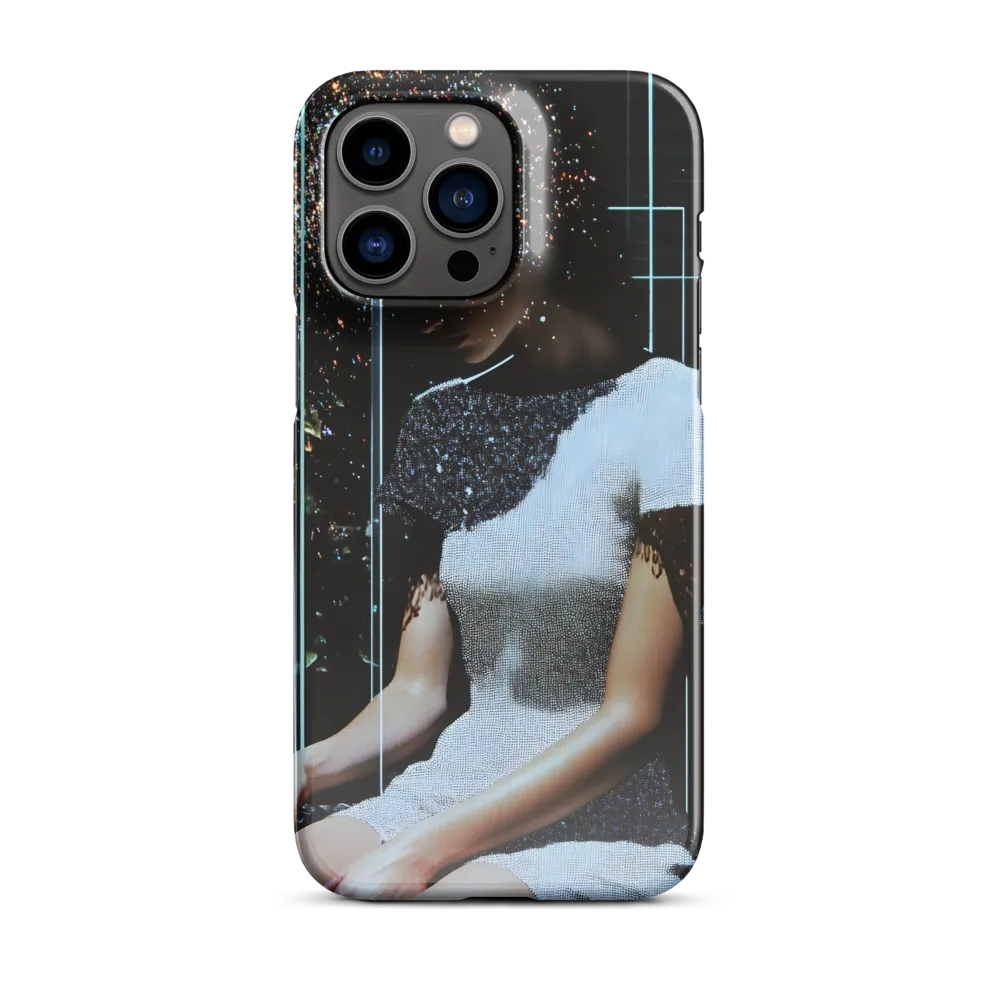 Portrait with Particle Halo