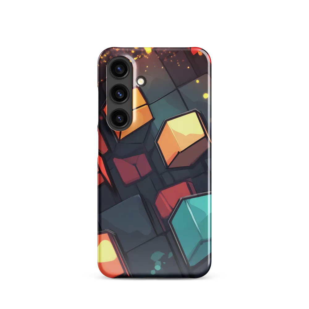 Illuminated Geometry | Phone Case |  S24 | Snap Case | Glossy