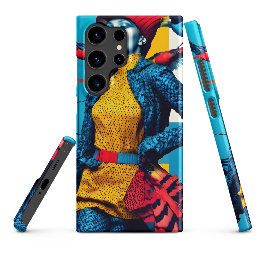 Vibrant Fusion of Nature and Fashion