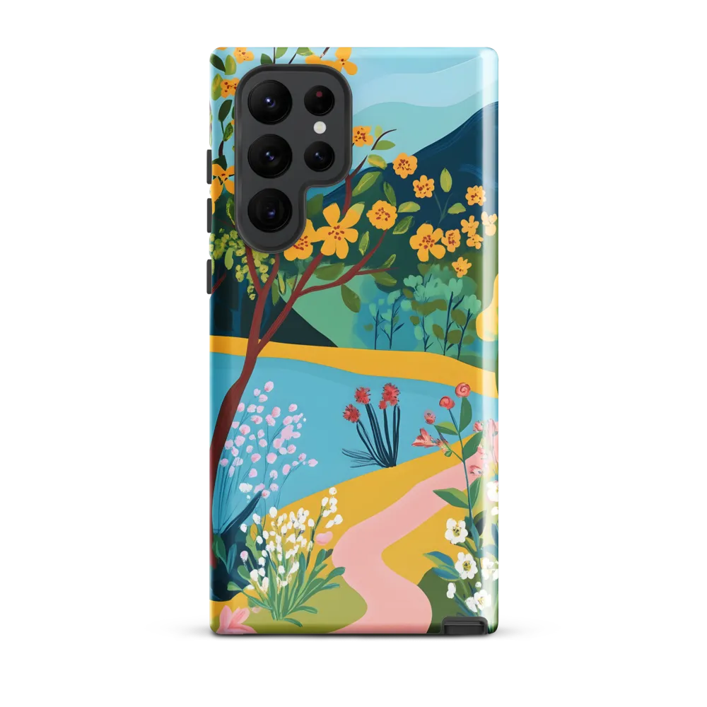 Blossoms by the Tranquil Waters