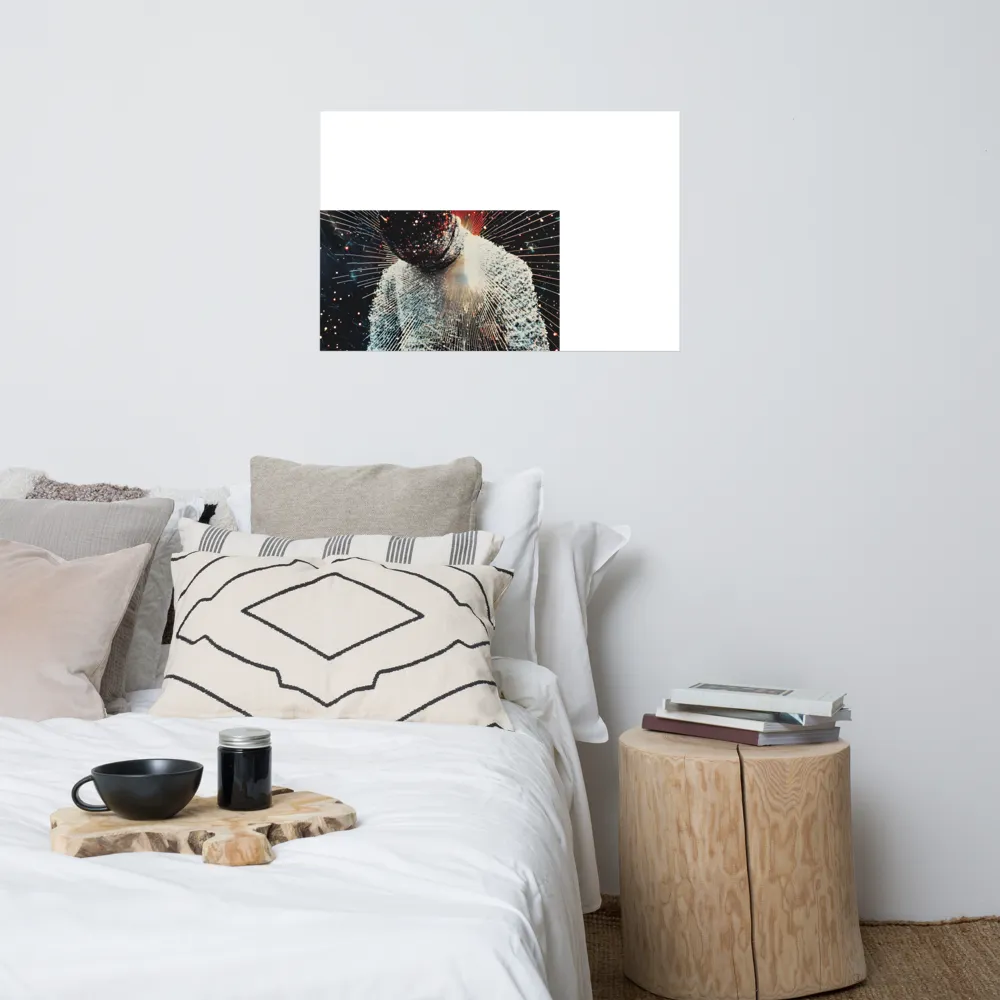 Ethereal Astronaut: A Journey Through the Cosmos | Poster | 24″×36″