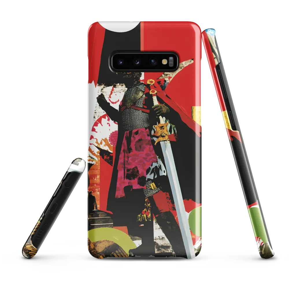 Heroic Visions: The Knight's Stand | Phone Case |  S10 Plus | Snap Case | Glossy