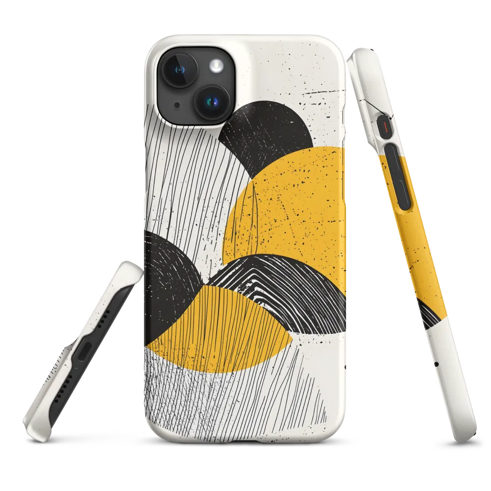 Dynamic Harmony in Black and Yellow
