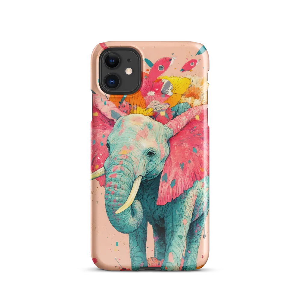 Whimsical Elegance: The Floral Elephant