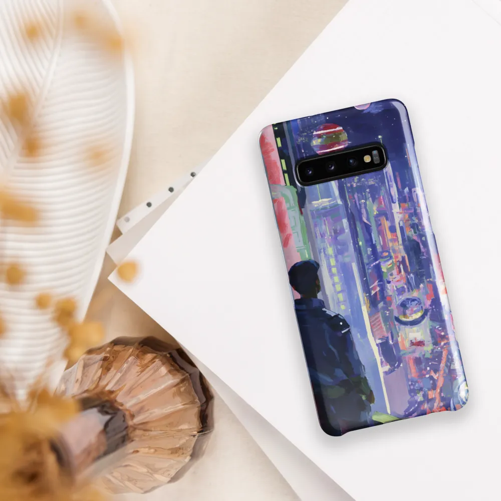 Glimpses of a Neon Future | Phone Case |  S10 Plus | Snap Case | Glossy