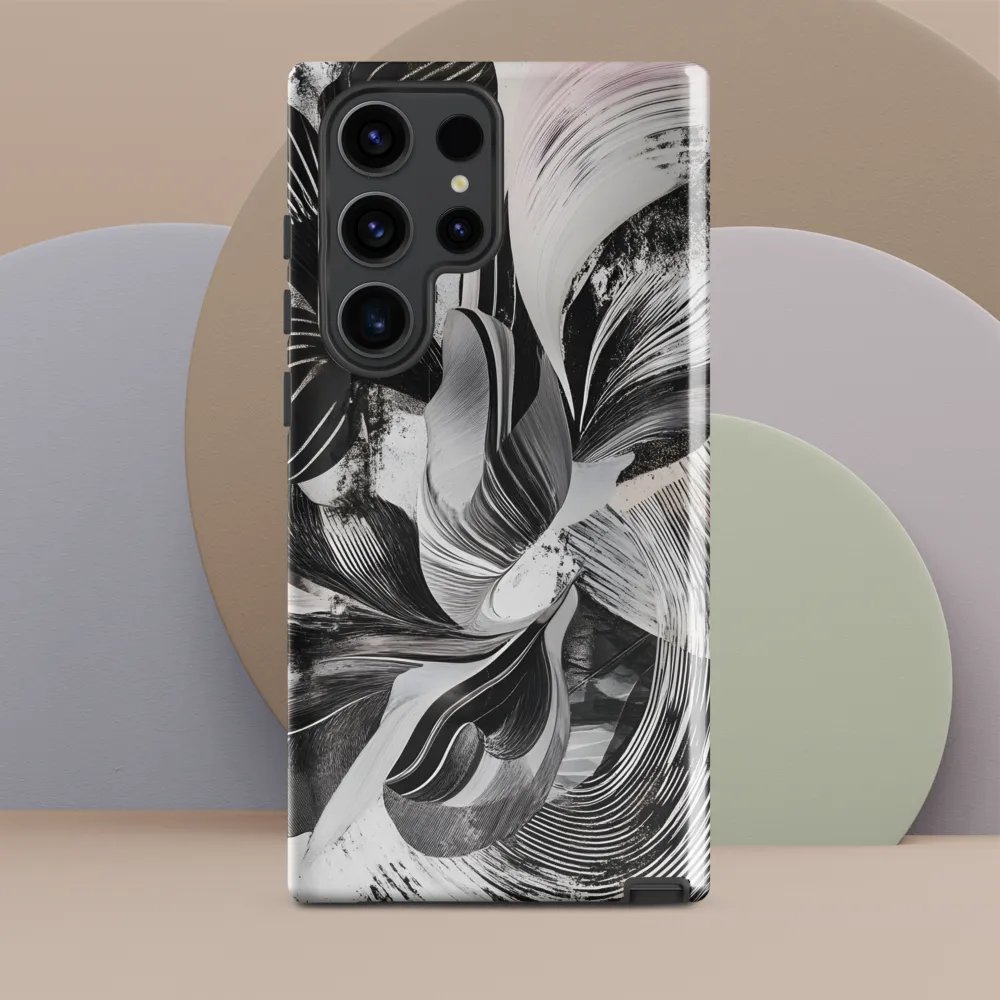 Fluid Harmony in Monochrome