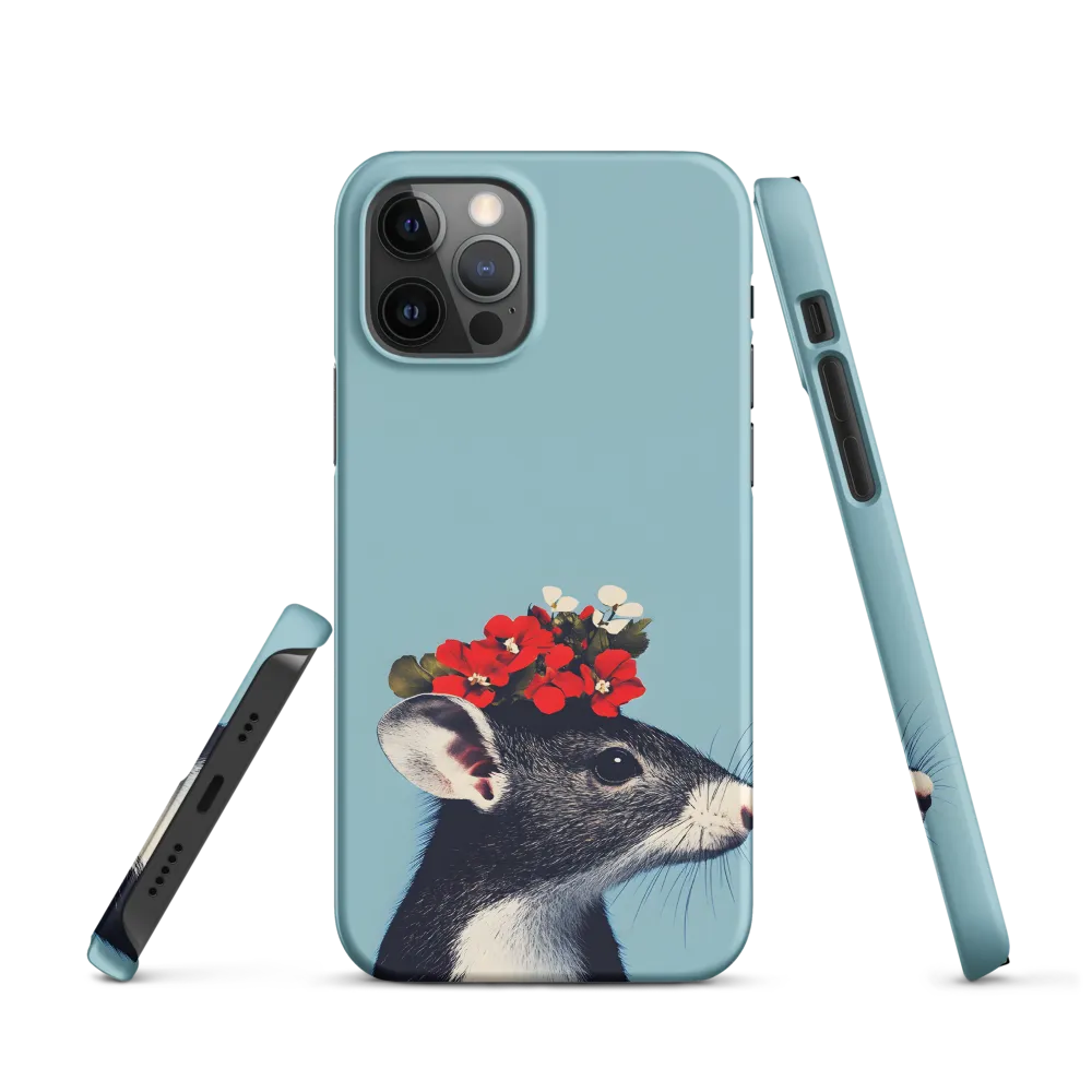 Whimsical Flora: A Mouse's Floral Crown