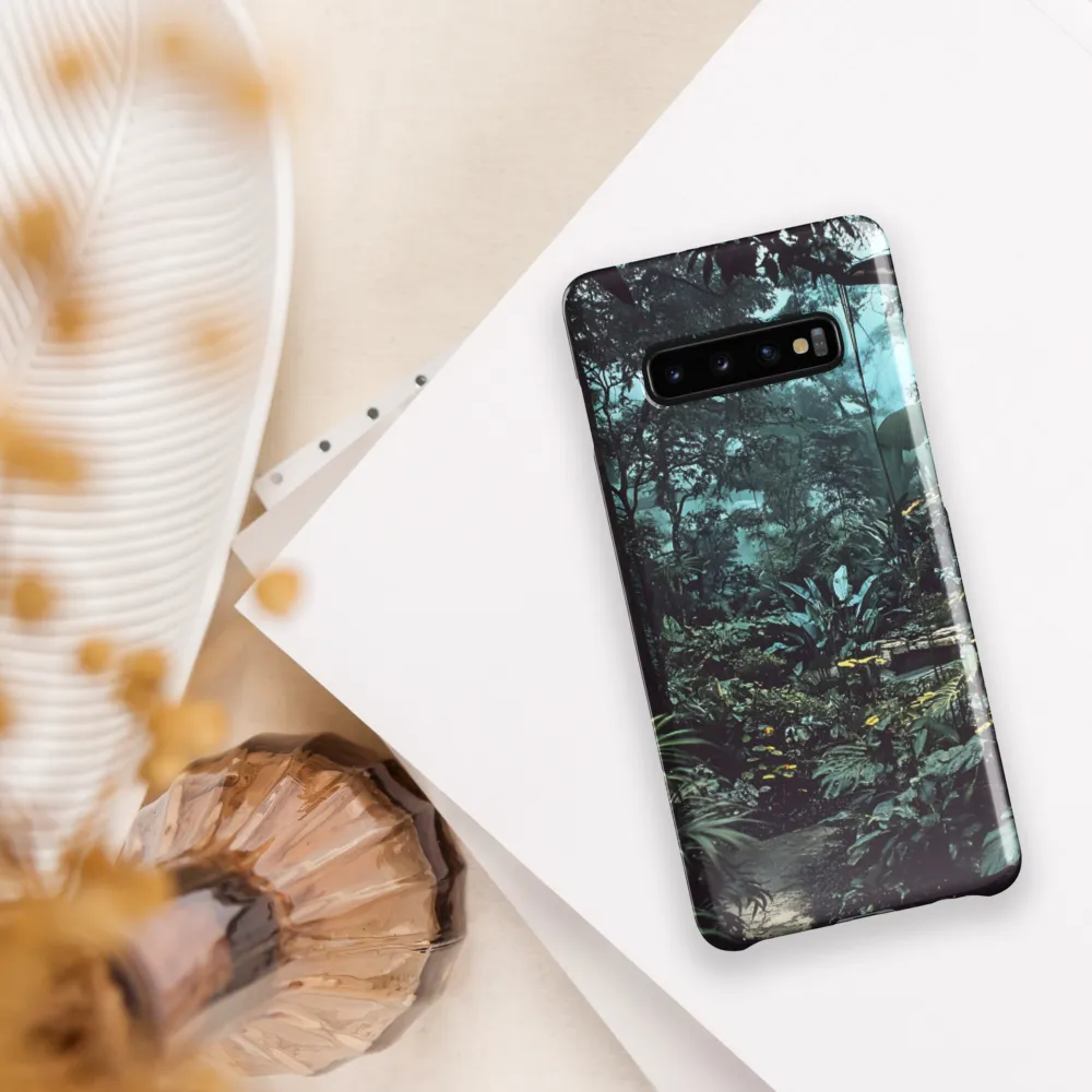 Whispers of the Emerald Jungle | Phone Case |  S10 Plus | Snap Case | Glossy