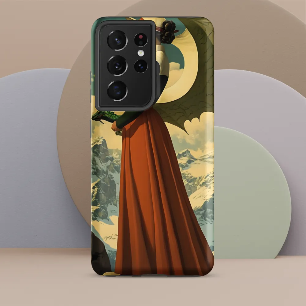 Mystic Harmony: The Dragon Keeper | Phone Case |  S21 Ultra | Tough Case | Matte