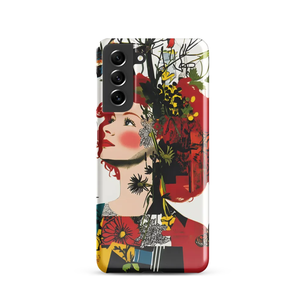 Floral Dreams | Phone Case |  S21 | Snap Case | Glossy