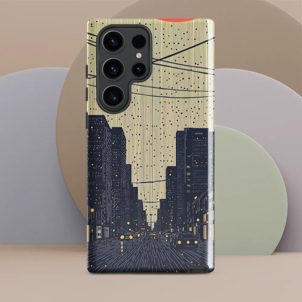 Glistening Streets of Melancholy | Phone Case |  S23 Ultra | Tough Case | Glossy