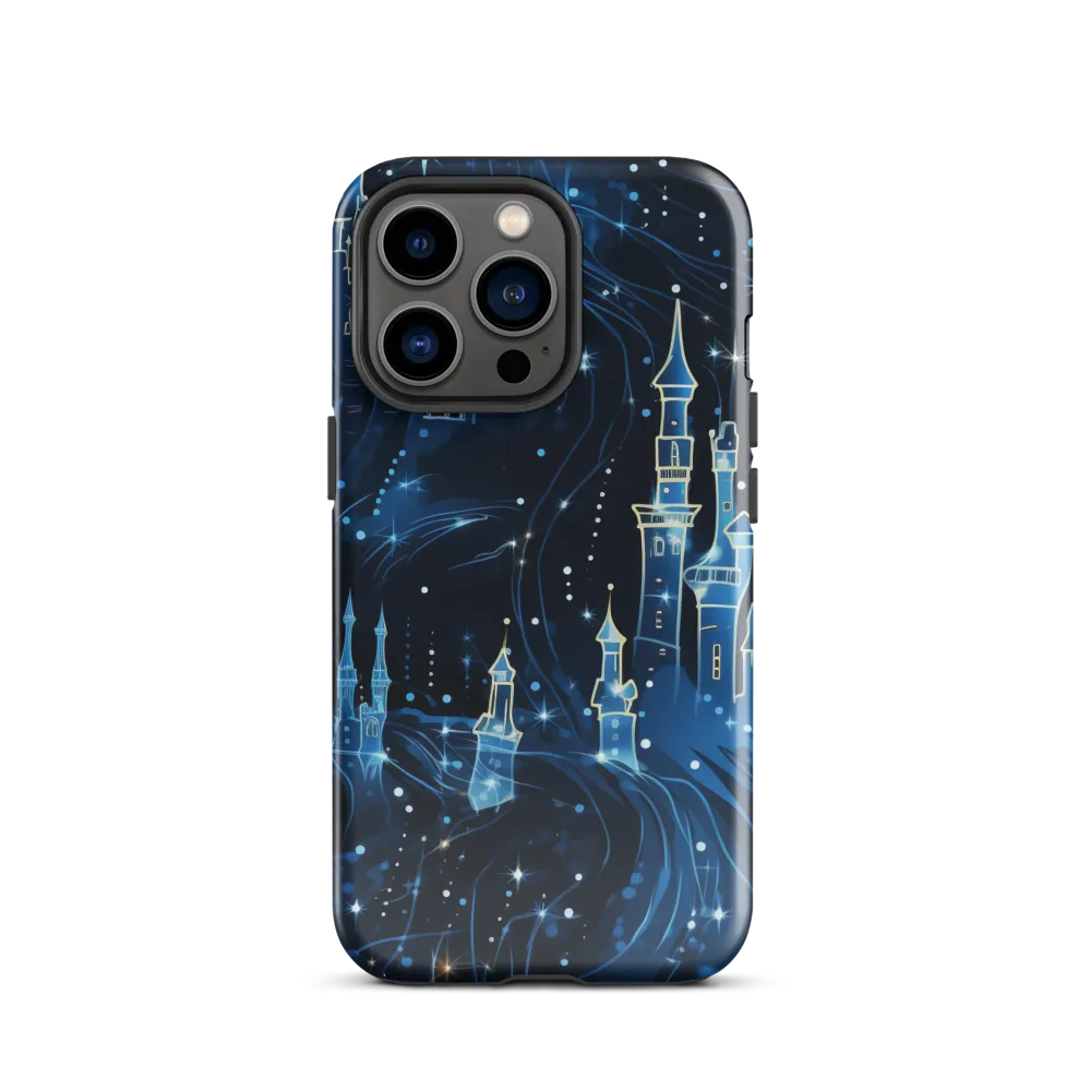 Dreamy Castles in a Starry Sky