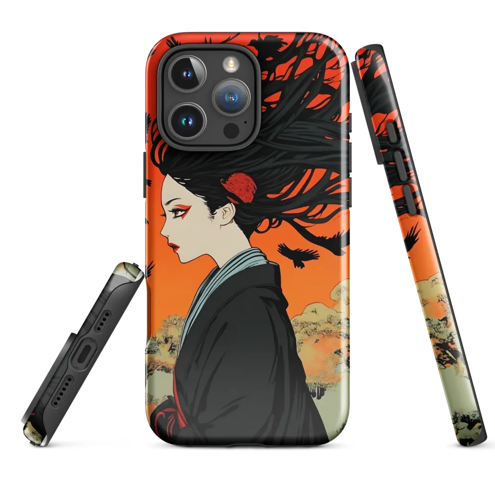 Whispers of Shadows | Phone Case |  16 Pro Max | Tough Case | Glossy