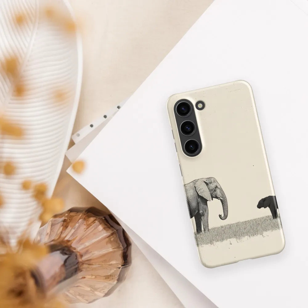 Contrasting Companions | Phone Case |  S23 | Snap Case | Matte