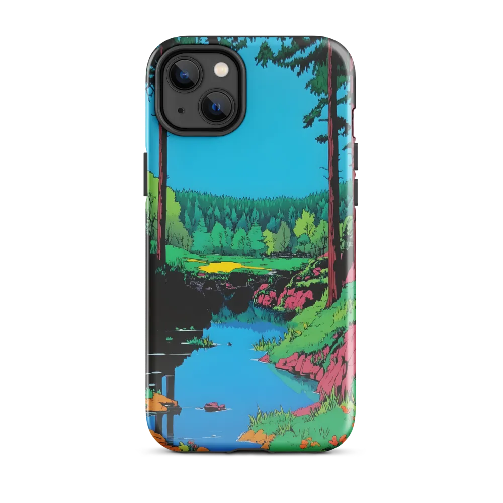 Tranquil Reflections: A Vibrant Landscape
