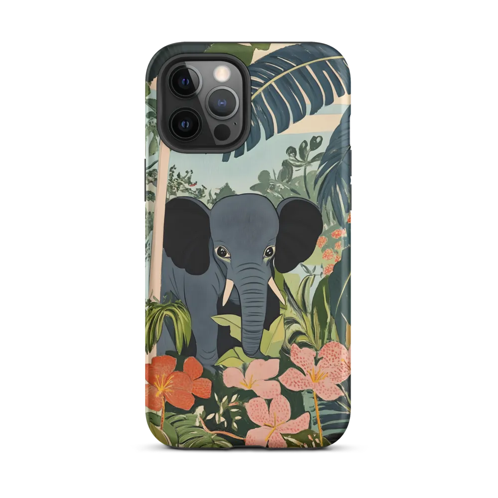 Jungle Guardian: An Elephant's Sanctuary | Phone Case |  12 Pro Max | Tough Case | Matte