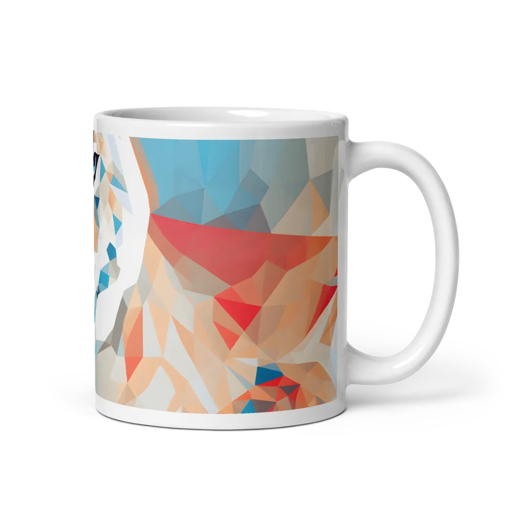 Facets of Feline Wonder | Mug with White inside | 11 oz