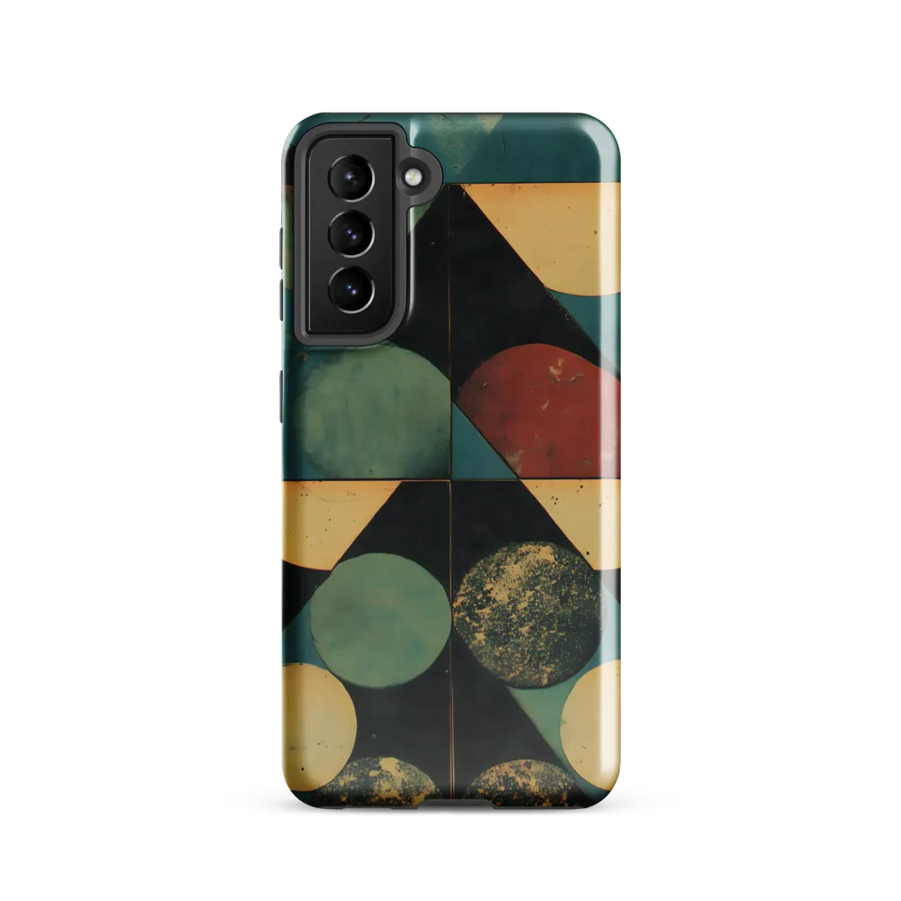 Geometric Harmony | Phone Case |  S21 | Tough Case | Glossy