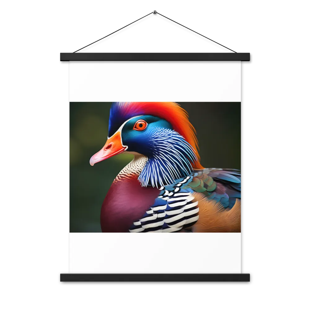 The Majestic Mandarin | Poster With Black Wood Hanger | 18″×24″