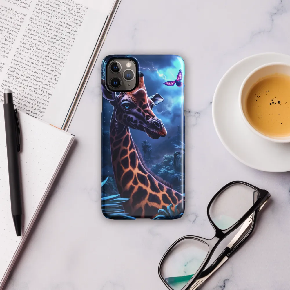 Mystical Giraffe in Twilight Jungle | Phone Case |  11 Pro Max | Snap Case | Glossy