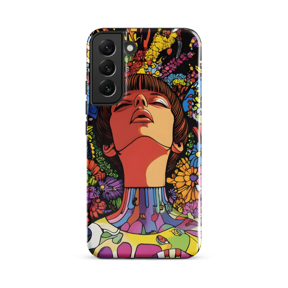 Vibrant Ecstasy: A Psychedelic Portrait