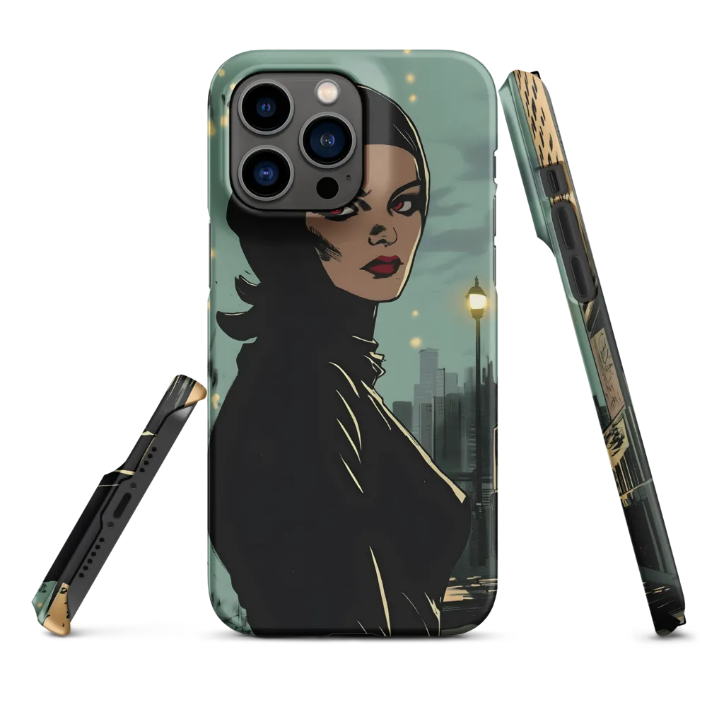 Shadows of Intrigue | Phone Case |  14 Pro Max | Snap Case | Matte