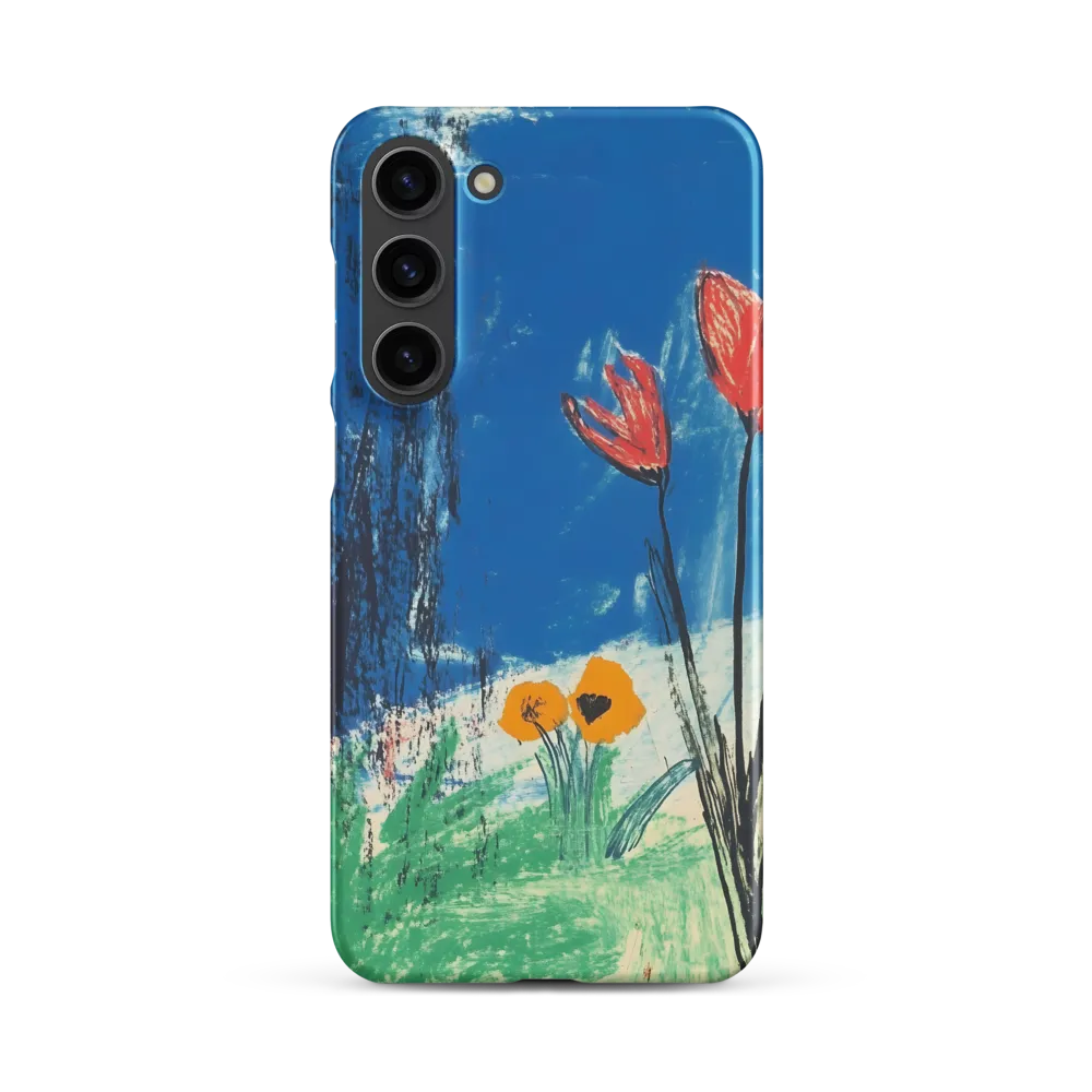 Joyful Blossoms in Blue