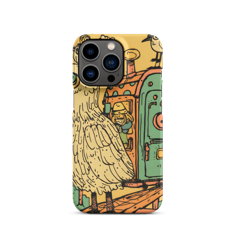 Whimsical Avian Adventure | Phone Case |  13 Pro | Snap Case | Matte