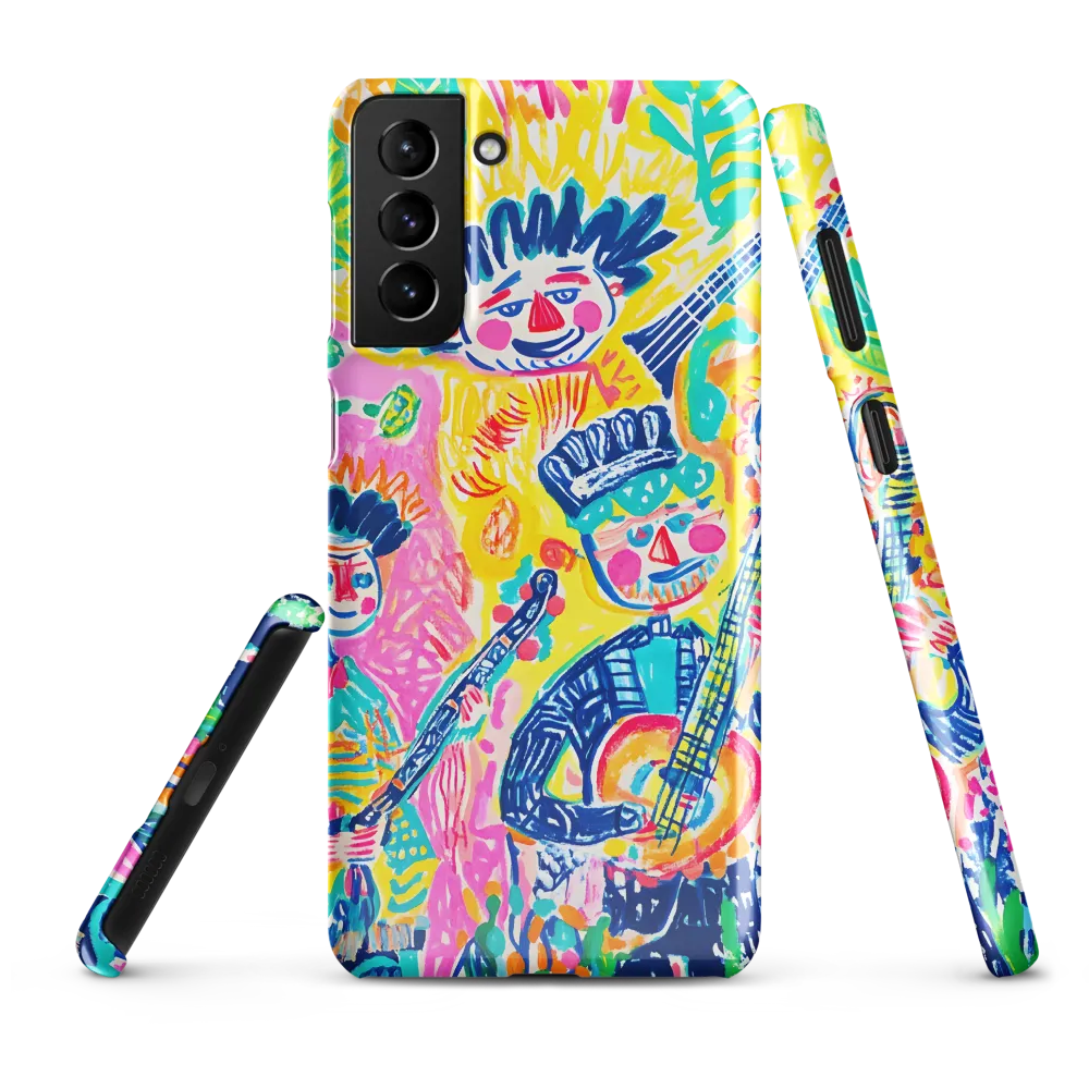 Joyful Duet: A Celebration of Music | Phone Case |  S21 Plus | Snap Case | Glossy