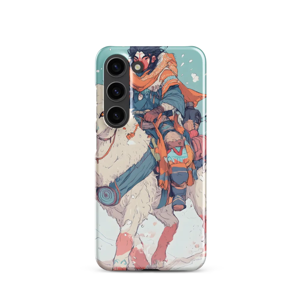 Traveler on a White Beast