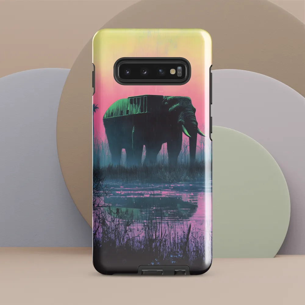 The Enigmatic Elephant | Phone Case |  S10 Plus | Tough Case | Glossy