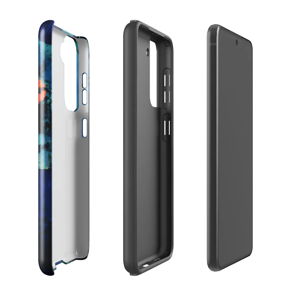 Solitude in Blue | Phone Case |  S21 FE | Tough Case | Glossy
