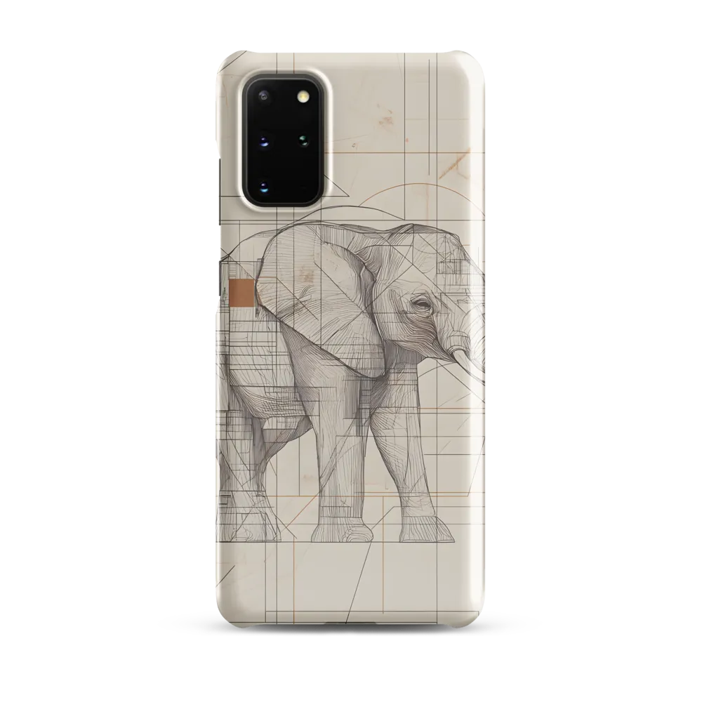Geometric Elegance: The Steel Elephant