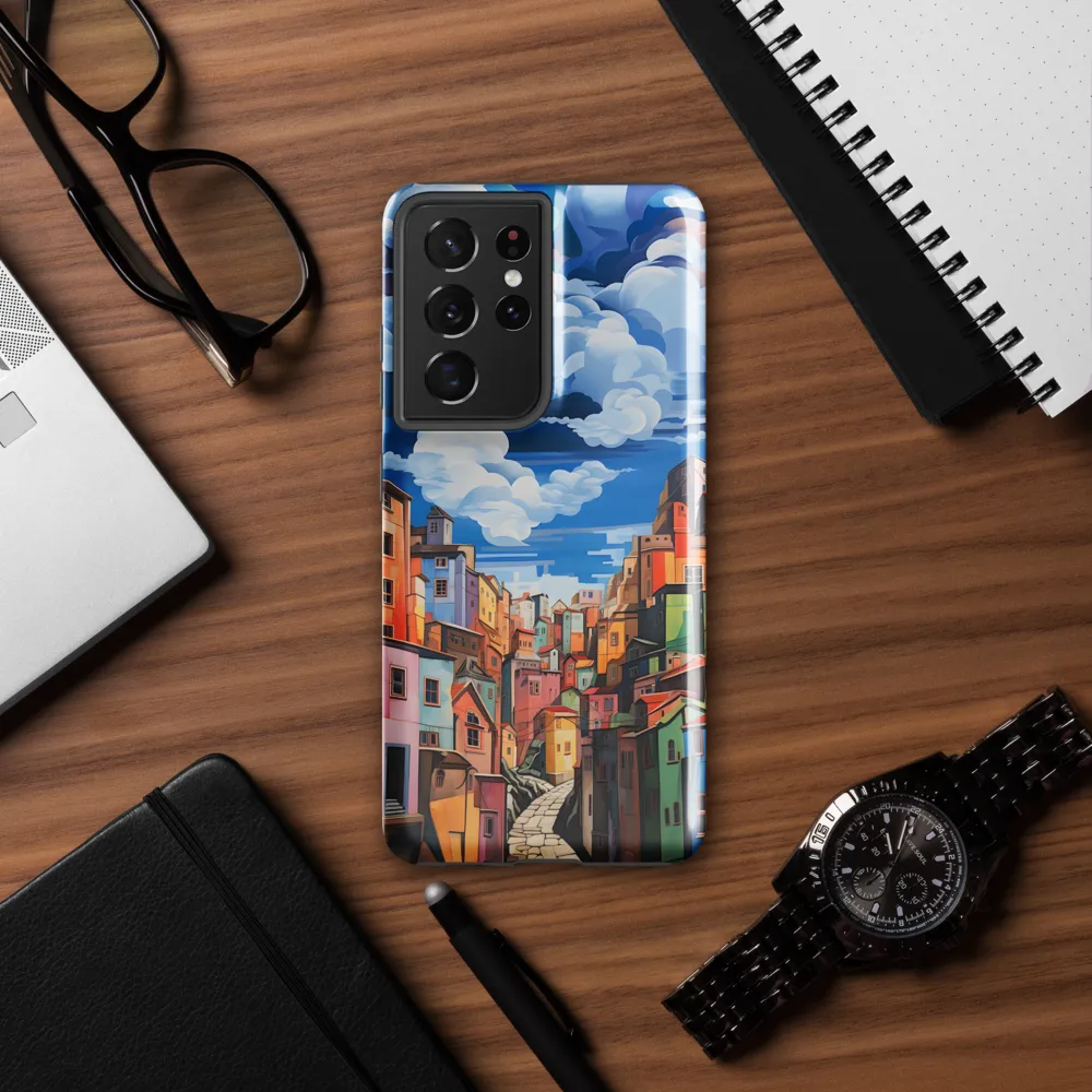 Whimsical Heights: A Vibrant Cityscape