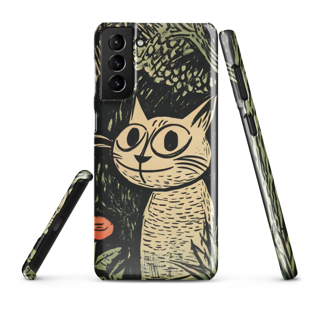 Whimsical Cat in the Forest
