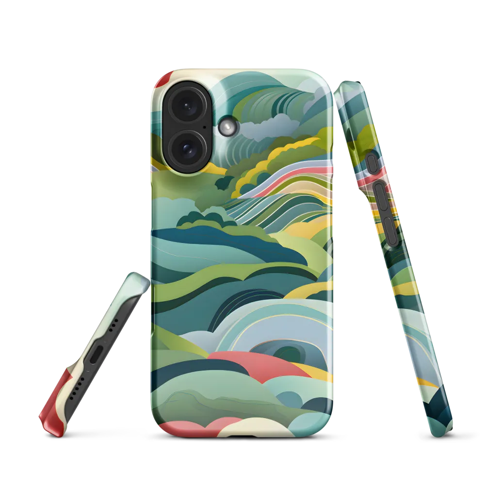 Waves of Serenity | Phone Case |  16 | Snap Case | Glossy