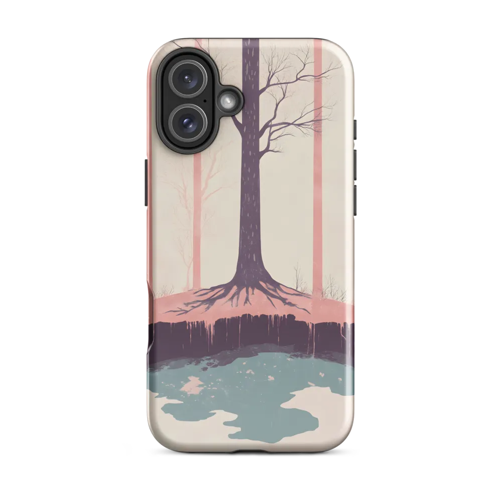 Whispering Solitude | Phone Case |  16 Plus | Tough Case | Glossy