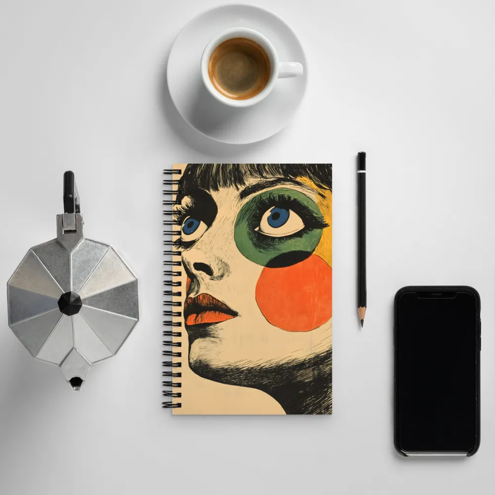 Bold Visage | Spiral Notebook