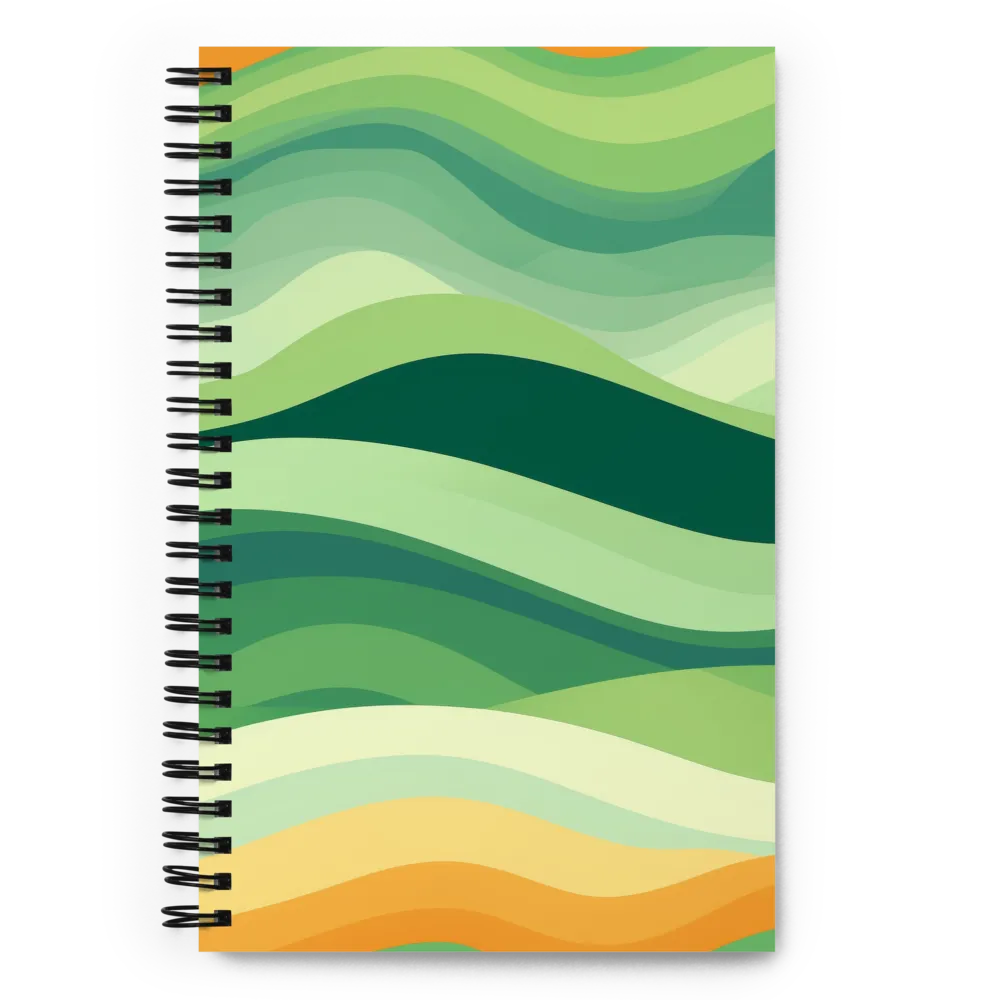 Waves of Tranquility | Spiral Notebook