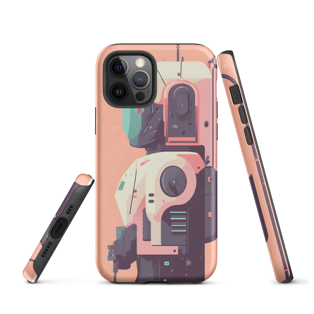 Futuristic Astronaut Bot | Phone Case |  12 Pro | Tough Case | Matte