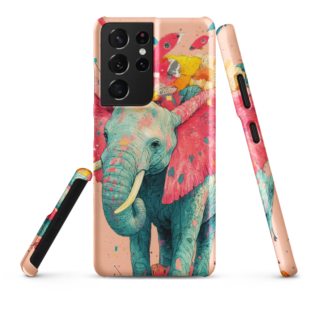 Whimsical Elegance: The Floral Elephant