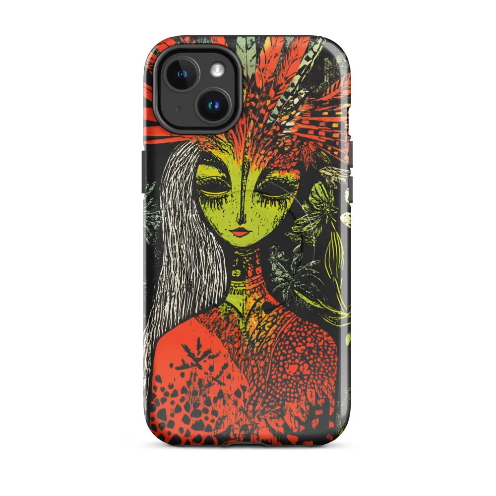 Mystical Flora: A Surreal Portrait
